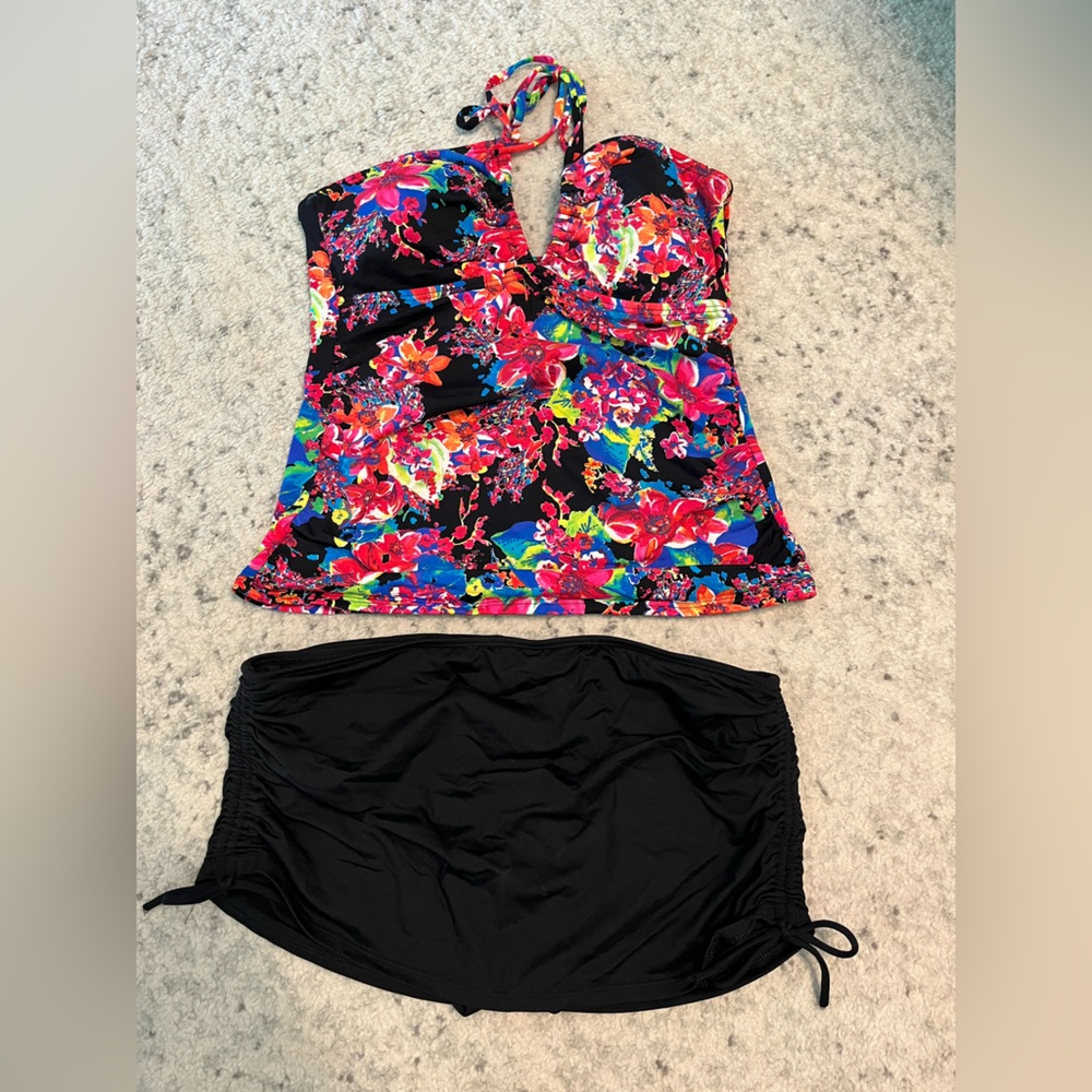 Liz Claiborne Tankini Swimsuit